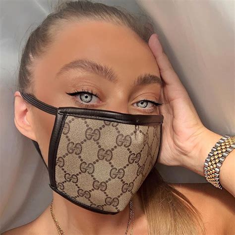 cool face masks gucci|Gucci like face mask.